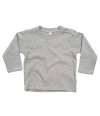 BZ11 Baby Long Sleeve Tee heather Marl colour image
